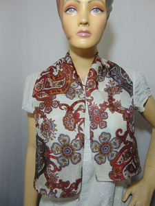 Elegante Colección de Pañuelos de Seda 100% con Estampado Floral, Diseños Personalizados para Mujer, Pañuelo Corto de Moda para Mujer - Product Image 3