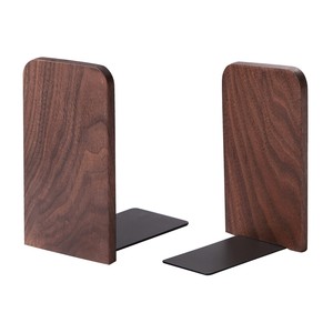 Teak wooden <b>bookends</b> and desk organizers OEM Custom Wholesale | Aqdus Saleem India - Product Image 3