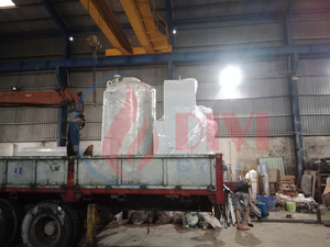 Chaudière à vapeur industrielle horizontale en acier au carbone de 1 à 50 TPH, alimentée à la biomasse, avec PLC pour l'industrie textile, alimentaire et papetière - Product Image 2