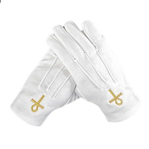 Guantes de Algodón con Logotipo Personalizado al por Mayor, Diseño Masónico, para Esquí, Deportes y Actividades al Aire Libre, Uso Diario - Product Image 3