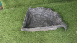 Wholesale Modern FRP Garden Ornaments Unbreakable Lightweight Artificial Fiberglass Stone-Look Hand-Molded Rain Pond Water Lotus - Product Image 5