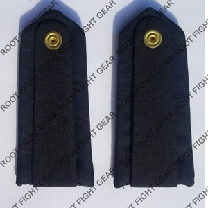 Épaulettes noires de qualité supérieure, broderie dorée, insigne d'épaule d'uniforme albanais, personnalisé - Product Image 2