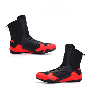 Chaussures de boxe personnalisables tendance, ajustables, de couleur unie, à prix abordables, pour usage extérieur, haute qualité - Product Image 4