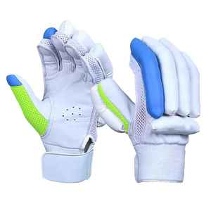 Gants de frappe de cricket professionnels sur mesure, antidérapants, respirants, confortables, style sportif, rembourrage en plumes, cuir - Product Image 2