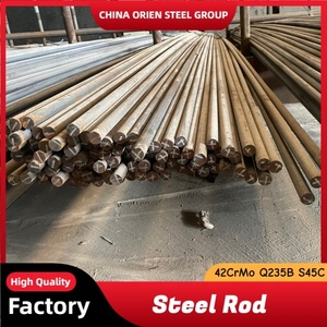 Varilla Sólida de Acero al Carbono, Redonda/Cuadrada/Hexagonal, de 1, 2 y 3 Pulgadas, <span class=keywords><strong>40x40</strong></span>, 80x80, 100x100 - Product Image 1