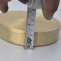 Boîte à épices ronde en laiton faite à la main, 7 compartiments, Masala Dabba indien, couvercle gravé, écologique, durable, organiseur WB Inc India