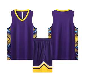 Maillot et short de basketball Endeavour entièrement sublimés, tenue personnalisée unisexe Ocean OEM - Product Image 2