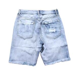 Shorts en coton mélangé tendance, séchage rapide, légers et coupe décontractée, pour un look décontracté d'été, shorts décontractés pour hommes - Product Image 2