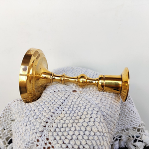 Vintage <b>Brass</b> Chamber Candle Holder <b>Brass</b> <b>Candlestick</b> Holder <b>Antique</b> <b>Brass</b> Taper Candle Stand Handheld Chamberstick Decorative - Product Image 3