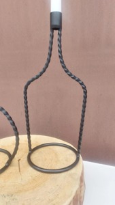 Bottle Shape Black <b>Candle</b> Stand Modern Decorative <b>Candle</b> Holder For Hotel Restaurant And Cafe Table Styling Decor From India - Product Image 6