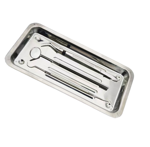 Ensemble d'instruments chirurgicaux dentaires de haute qualité en acier inoxydable, miroir, sonde, pinces, kit de classe I certifié CE, utilisation manuelle - Product Image 2