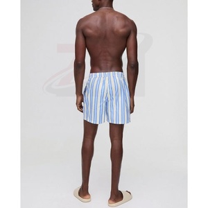 Shorts de sport décontractés pour hommes, respirants, en coton et maille, avec taille élastique, motif uni, pour usage quotidien - Product Image 4