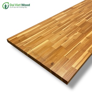 Acacia Wood Butcher Block Contemporary Kitchen Island Eco-Friendly Features - Product Image 1