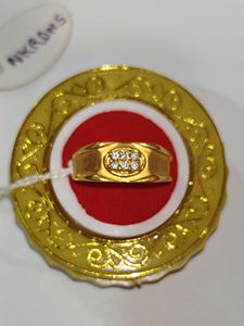 22k Solid Gold <b>Ring</b> For Men/Women Authentic Handcrafted Ethnic Indian Jewelry Genuine Fancy Party Bridal Wear <b>Statement</b> Piece - Product Image 4