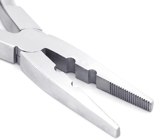 Pince professionnelle pour extensions de cheveux en acier inoxydable, conception à 2 trous pour l'installation et le retrait - Product Image 4