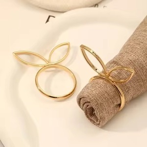 Anillo de Servilleta Metálico Resistente para Mesa de Banquete, para Decoración de Eventos, Presentaciones y Uso en Servicios de Catering - Product Image 1