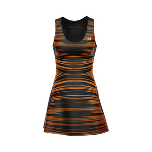Custom Women's Tennis Dress Sleeveless Moisture Wicking Breathable 100% Polyester <b>Athletic</b> Sportswear Shorts Option Digital - Product Image 4