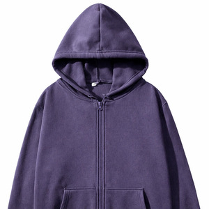 Ensembles de survêtements légers en molleton avec veste zippée et pantalon de jogging, 100% coton, confortables, pour la vente en gros - Product Image 4