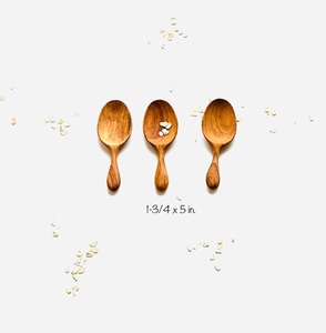 Cuchara de Cocina Hecha a Mano con Madera de Olivo Natural, Cuchara de Servir de Madera de Lujo, Segura para Alimentos, Ecológica y Sostenible, Utensilio de Cocina para Comer - Product Image 6