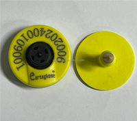 FDX-B bermerek Eartaghome 134.2Khz Tag telinga RFID reflektif elektronik untuk sapi untuk ternak