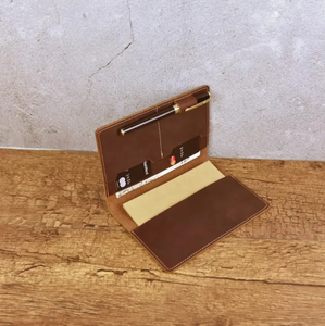 Portefeuille pour homme en cuir véritable personnalisé, fermeture pliante, léger, de haute qualité, porte-cartes fin, blocage RFID - Product Image 1