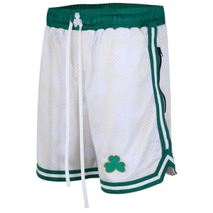 Pantalones Cortos de Baloncesto Sublimados para Hombre al por Mayor, con Bolsillo con Cremallera, de Malla, Estampado Vintage, Estilo Deportivo Urbano - Product Image 5