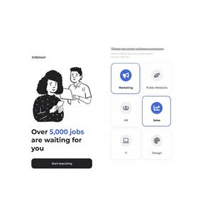 Desarrollo de Aplicaciones para el Mercado de Trabajo |   Portal de Redes de Contactos entre Empleadores y Candidatos |   Sistema de Recrutamiento Integral - Product Image 1