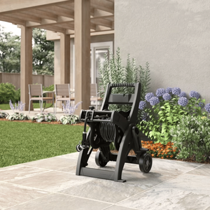 Carrello Avvolgitubo Retrattile ad Alte Prestazioni da 175FT per Giardinaggio, Diametro 16mm, Flessibile Regolabile in Acciaio Inossidabile e PVC per Acqua - Product Image 4