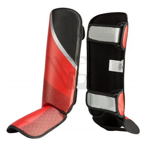 Veekend Bazar New Arrival Custom Muay Thai <b>Boxing</b> Shin Guards Soft Breathable Comprehensive Protection Custom Logo Kick <b>Boxing</b> - Product Image 1