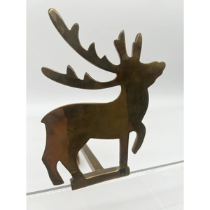 <b>Christmas</b> Decor Reindeer Design <b>Stocking</b> <b>Holder</b> Metal Aluminium Attractive Design Metal <b>Stocking</b> <b>Holder</b> Hanger in Lowest Price - Product Image 6