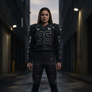 Wholesale Custom Football Uniforms American Style Sublimated Teamwear Moisture Wicking Quick Dry Short Jersey <b>Pants</b> Sports Set - Product Image 6
