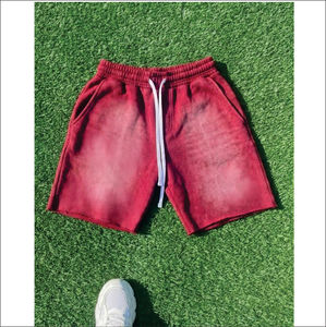Pantalones Cortos Deportivos de Algodón con Cordón para Hombre, Pantalones Cortos Casuales de Baloncesto, Pantalones Cortos Deportivos de Algodón Estampados para Entrenamiento, Ejercicio y Actividades al Aire Libre - Product Image 5