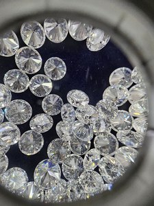 Diamantes HPHT Creados en Laboratorio, Corte Brillante Excelente, Color F, VVS VS, 0.14ct 0.18ct, 3.25mm 4.10mm, Certificados R&K, Cantidad al por Mayor - Product Image 2