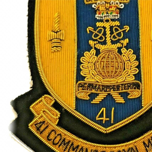 Gorra Bordada a Mano de Calidad Premium, Precio al por Mayor 45, Insignia de Blazer Bordada a Mano de los Marines Reales de Cammell - Product Image 5