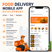 Desarrollo de Aplicaciones Móviles para Entrega de Comida con Seguimiento de Pedidos en Tiempo Real y Gestión de Restaurantes para Linux y MAC OS en Stock