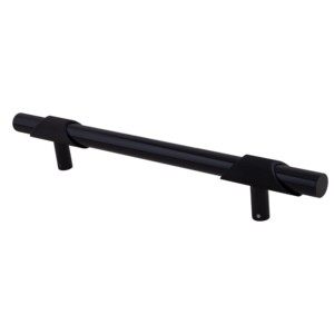 Aluminum Main <b>Door</b> Curl Design Long Pull Handle Silk <b>Black</b> PVD Rose Gold Gold AB <b>Matt</b> Curved Bracket Entrance Hardware - Product Image 6