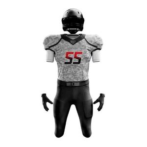 Uniforme de football américain de qualité supérieure, maillot de football américain le plus populaire, vêtements de sport en polyester, ensembles d'uniformes pour unisexe - Product Image 2