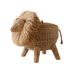 Panier de rangement pour bébé en rotin tressé miniature, écologique, de haute qualité, pour ranger les jouets, décoration de la maison, personnalisable, Vietnam - Product Image 1