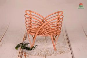 Cette berceau pour bébé en bambou en forme de gourde avec poignées convient aux nourrissons âgés de 0 à 6 mois, fabriqué en rotin naturel, et est parfait. - Product Image 3