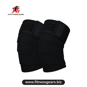 Genouillère réglable respirante avec fermeture auto-agrippante unisexe pour la protection et l'entraînement musculaire - Product Image 2