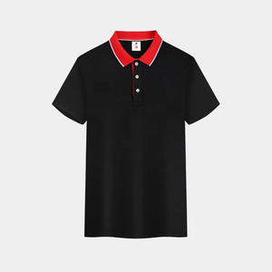 Camisa de Manga Corta para Hombre, Color Sólido, Tejido de Punto, Estilo Casual, Corte Regular, Cuello con Botones, Diseño Tejido, 100% Algodón Orgánico - Product Image 4