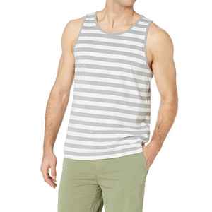 KHILAN INDUSTRIES Best Selling <b>Plus</b> <b>Size</b> Men Tank <b>Top</b> Breathable Casual Knitted 100% Cotton Gym Fitness Wear Sleeveless High - Product Image 6