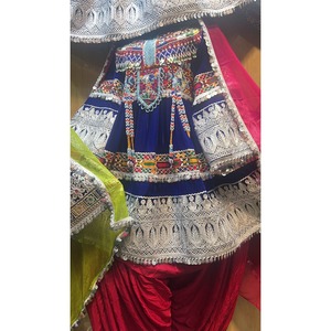 Robe traditionnelle afghane brodée à la main |   Tenue culturelle afghane |   Robes longues afghanes brodées à la main |   Mariage afghan - Product Image 4