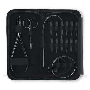 Kit de Pinzas para Extensiones de Cabello de Acero Inoxidable de Alta Calidad Profesional, Duraderas, con Micro-Enlaces, Fuerte Agarre y Precisión - Product Image 3