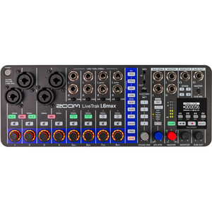 Nouvelle console de mixage et d'enregistrement portable LiveTrak L6max à 16 canaux avec compatibilité MIDI XLR et smartphone - Product Image 5