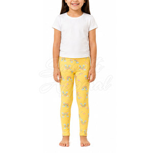 Leggings tendance pour filles, tissu doux, élastique, respirant, léger, pour l'école, les jeux en plein air, les occasions décontractées, la mode quotidienne - Product Image 3