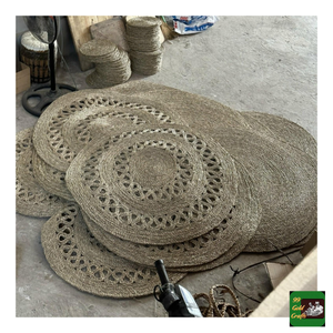 Seagrass Mat <b>Natural</b> Woven Plant <b>Fiber</b> Floor <b>Rug</b> From Vietnam Perfect For Indoor Living Room Decor And Beach Use - Product Image 5