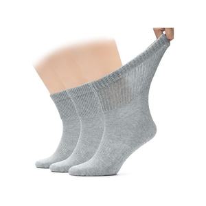 Calcetines de punto para diabéticos, varios colores, algodón, sin costuras, ajuste holgado, sin presión, transpirables, antibacterianos, venta al por mayor de fábrica - Product Image 3
