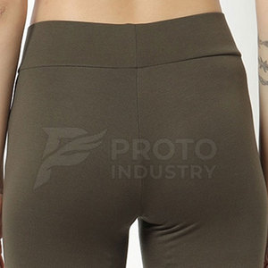 กางเกงเลกกิ้งผู้หญิงเนื้อผ้านุ่มพิเศษ เอวสูง ยืดหยุ่น กระชับรูปร่าง เหมาะสำหรับโยคะ ฟิตเนส ออกกำลังกาย สวมใส่สบาย - Product Image 5