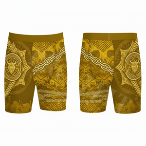 All Season Customized Fabric Compression Shorts Gym Running Fitness Quick Dry Breathable Sports Training Custom Logo Shorts - Product Image 3